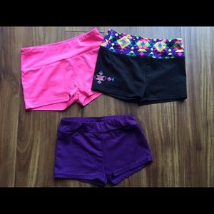 Gymnastics booty shorts